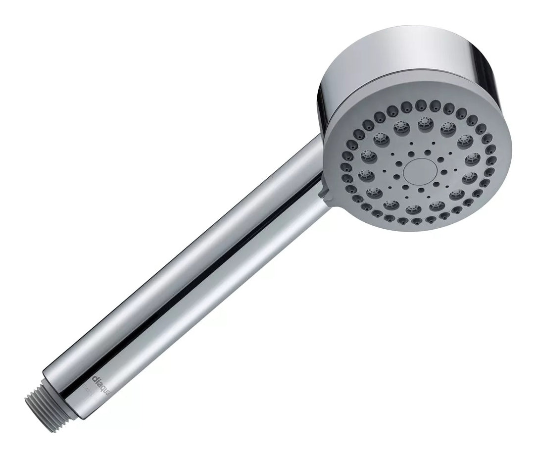Diaqua Handbrause Baronessa – 24×8,8 cm, ABS/Silikon, Anschluss G1/2, verchromt