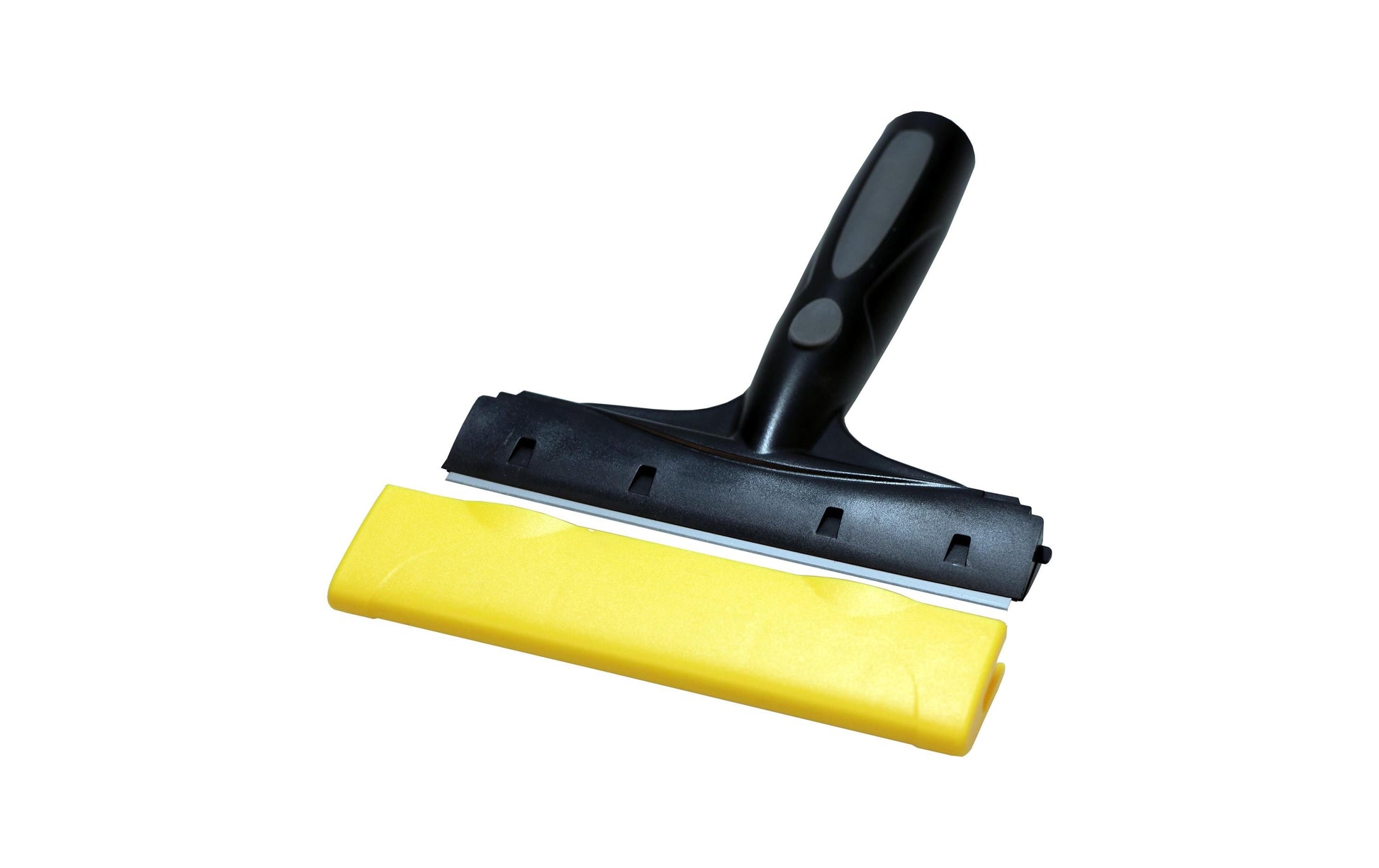 Edi clean Schaber – rostfreie Edelstahlklinge – 15,0 × 19,0 cm – schwarz