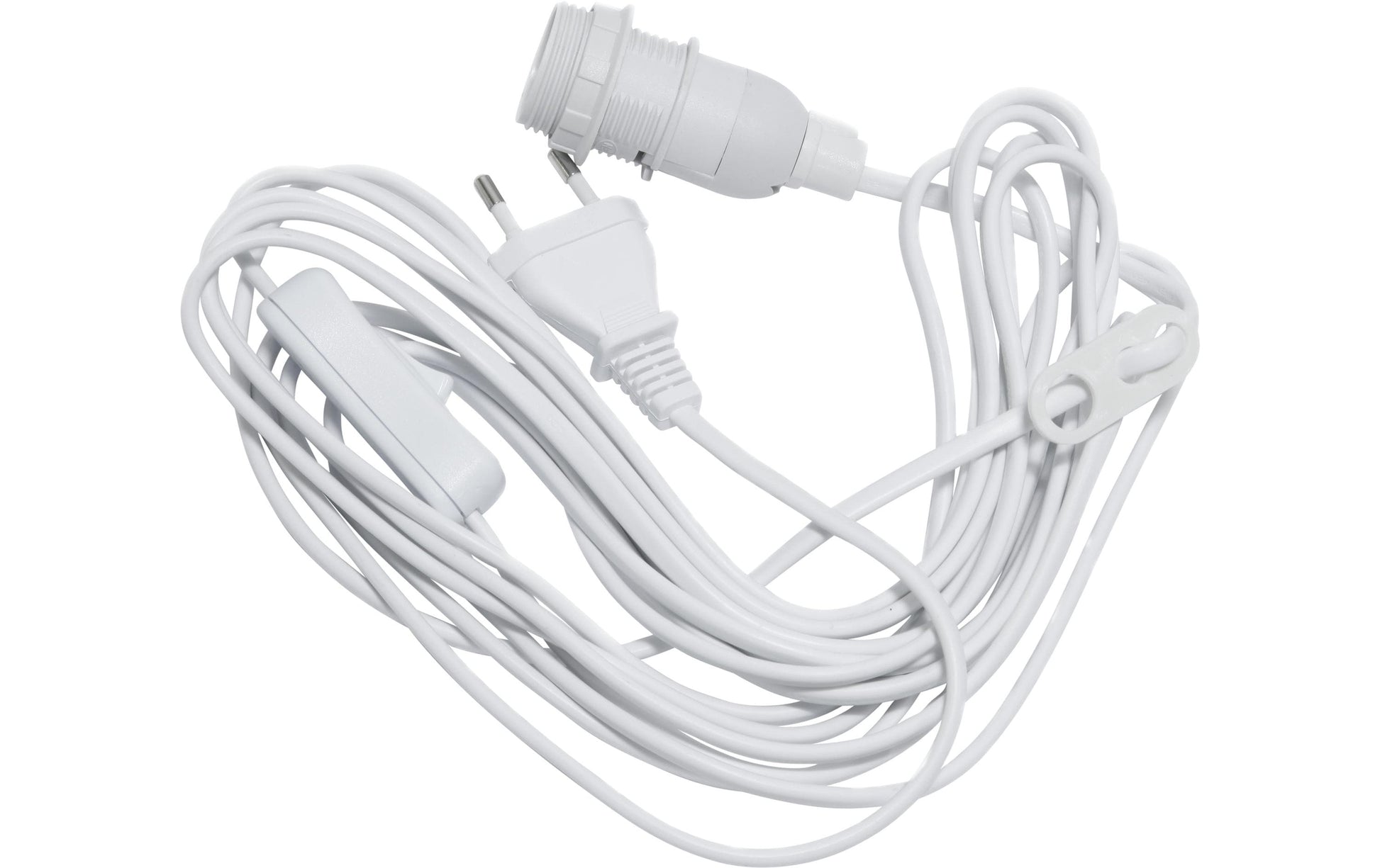 Star Trading Papierstern December – E14 Fassung, 45 cm Durchmesser, IP20 – Weiss