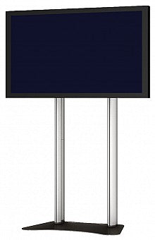 SmartMetals Bodenständer – 65–70" – bis 120 kg, Höhenverstellbar – 062.7300, Aluminium/Grau