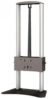 SmartMetals Bodenständer – 65–70" – bis 120 kg, Höhenverstellbar – 062.7300, Aluminium/Grau