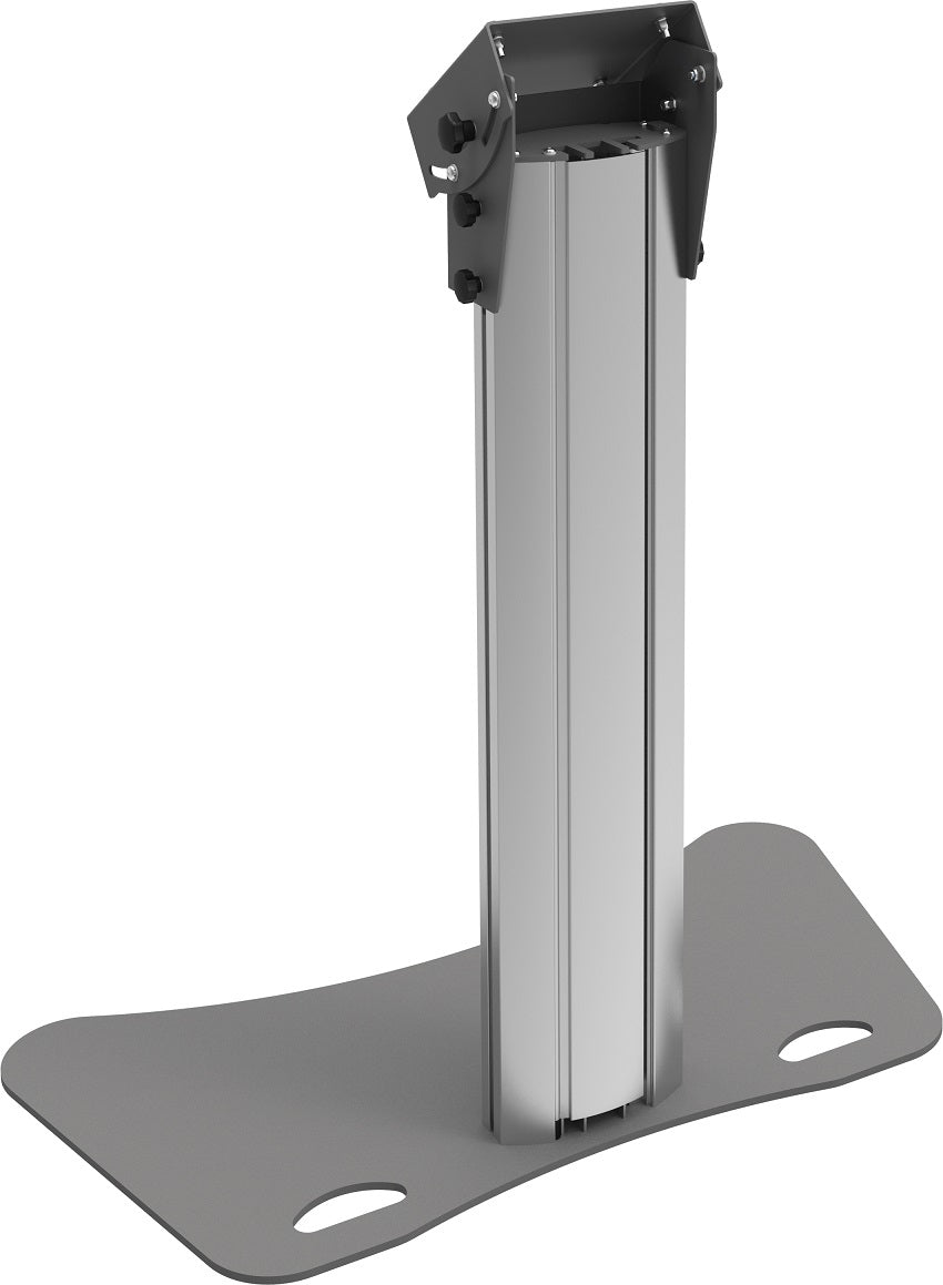 SmartMetals Digital-Signage-Stand für 50" Displays – 65 kg Tragkraft – Aluminium, Grau – 062.0595-65
