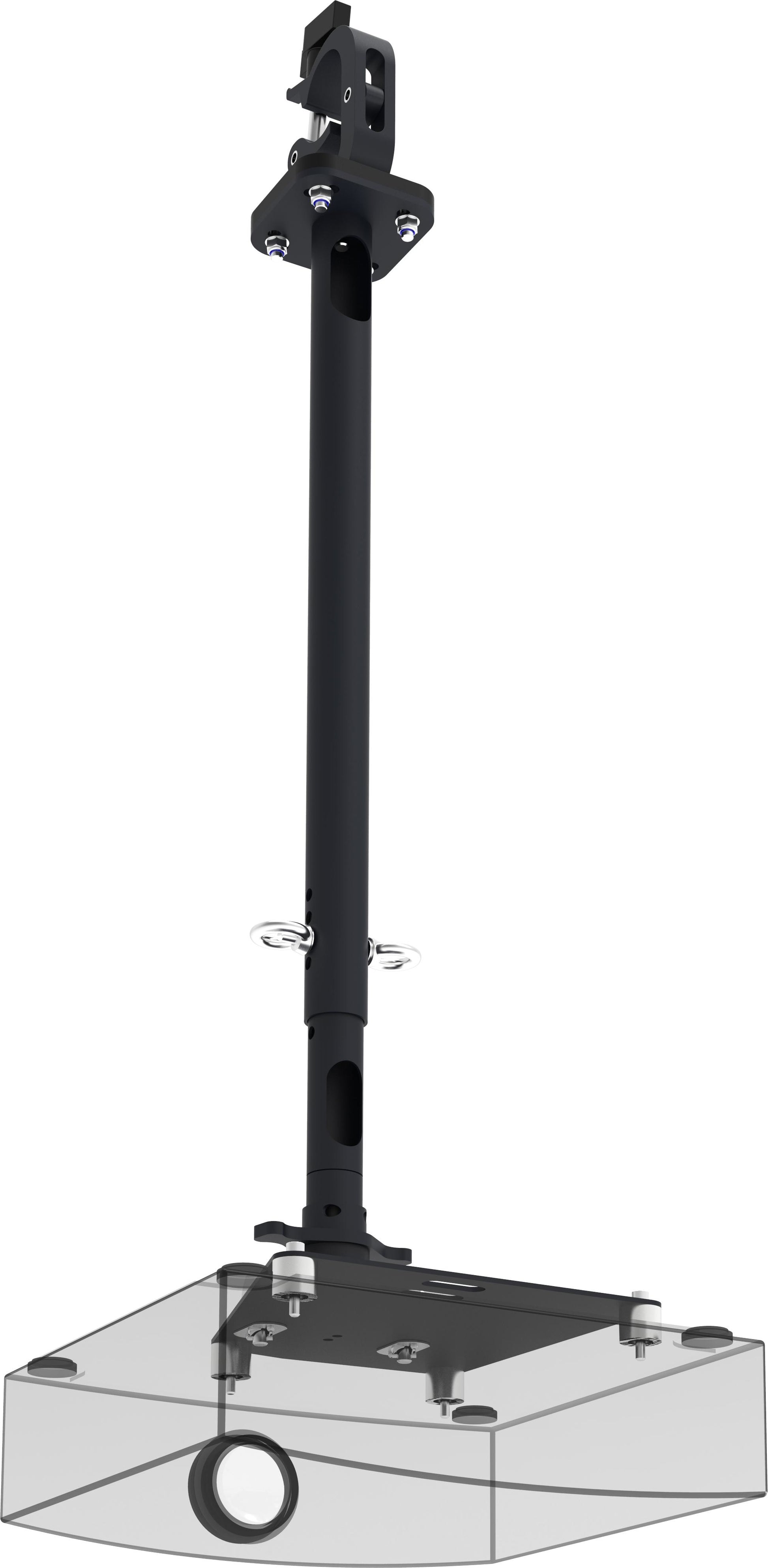 SmartMetals Deckenhalterung – Vollbeweglich – bis 30 kg, Teleskopmast – 002.1661