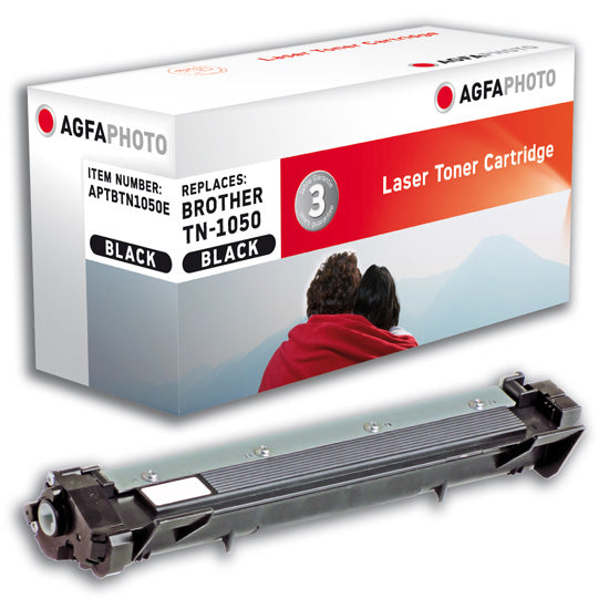 AgfaPhoto TN-1050 Schwarz Toner – Original – 1'000 Seiten – für Brother