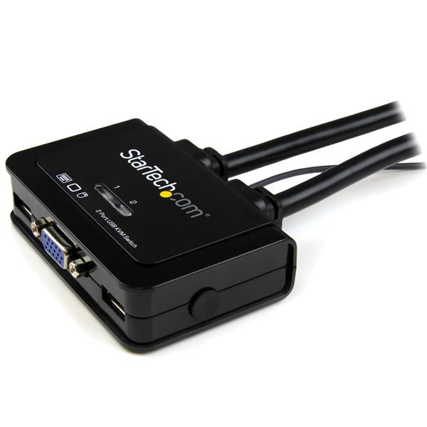 StarTech.com KVM-Switch 2×1, VGA/USB, externer Umschaltknopf