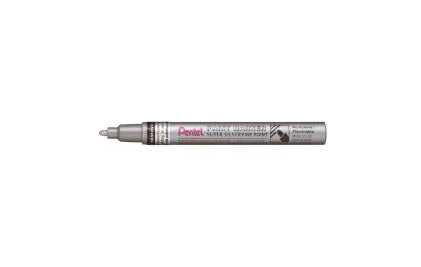 Pentel MSP10 Paint Marker – Rundspitze 2,9 mm – Silber – 12er-Pack