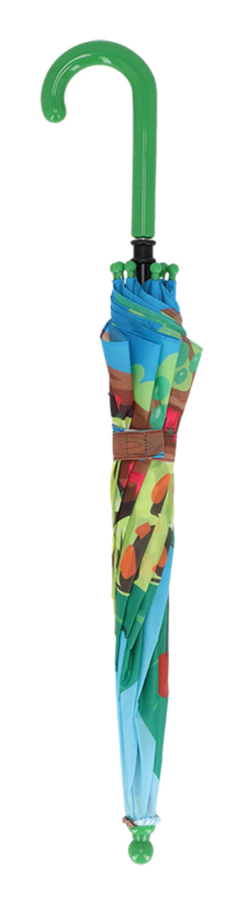 Esschert Design Stockschirm KG332 – Ø 68,5 cm, L 59 cm – mehrfarbig