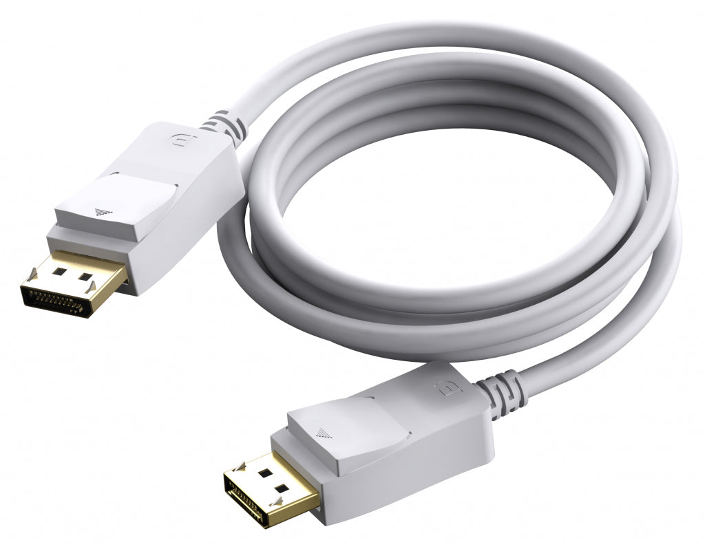 Vision DisplayPort Kabel – 2 m – Weiss