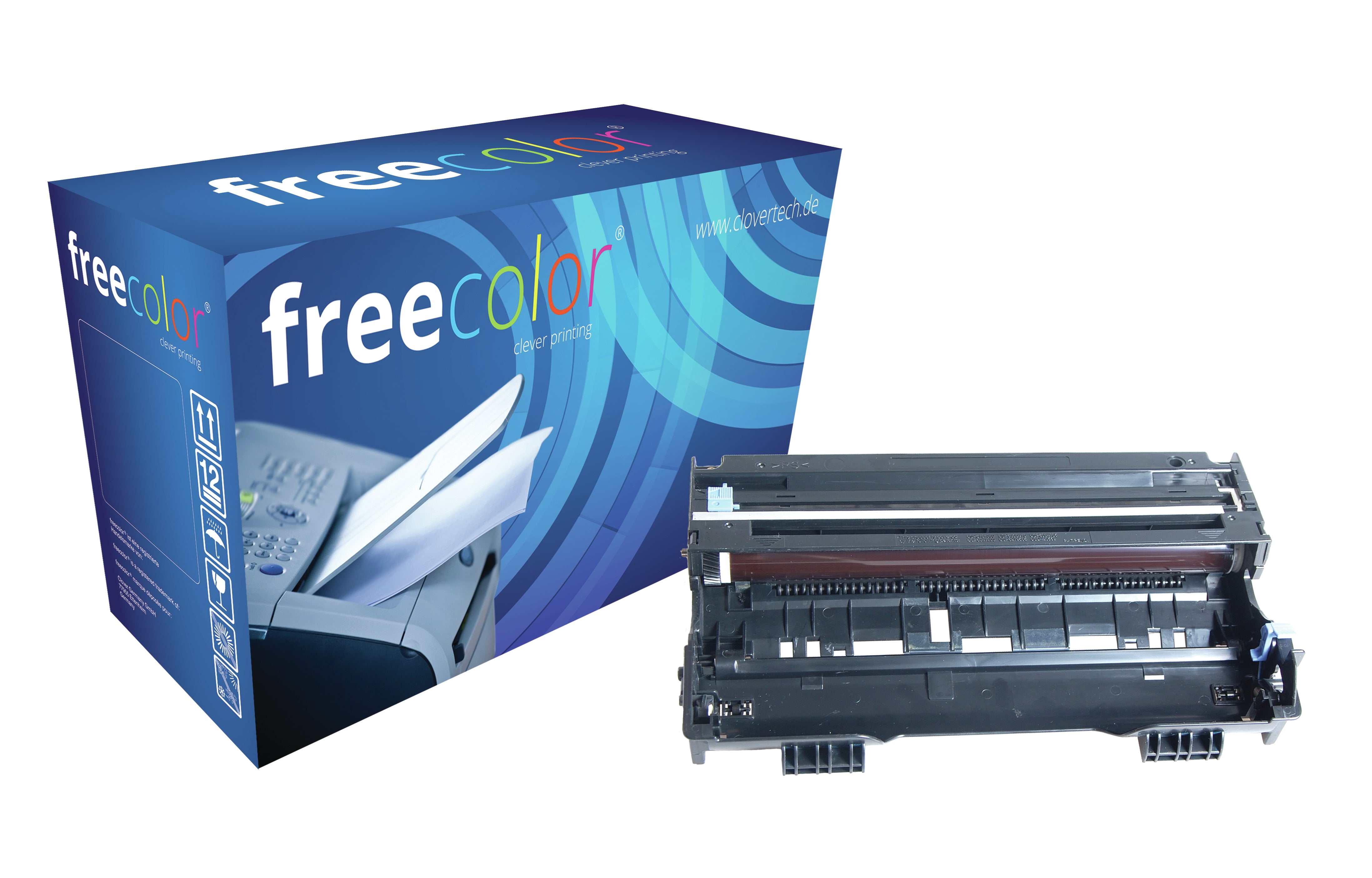 Freecolor Kompatible Bildtrommel Schwarz – bis zu 20'000 Seiten – für Brother HL-1230/1240/1250 und andere