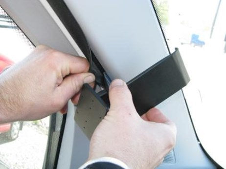 Brodit ProClip – Auto-Halterung – für Citroen Jumper 07–15, Fiat Ducato 07–15, Peugeot Boxer 07–15 – Schwarz