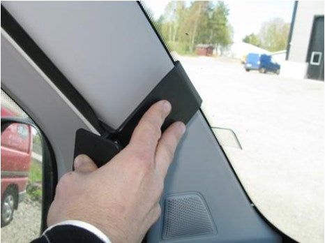 Brodit ProClip – Auto-Halterung – für Citroen Jumper 07–15, Fiat Ducato 07–15, Peugeot Boxer 07–15 – Schwarz