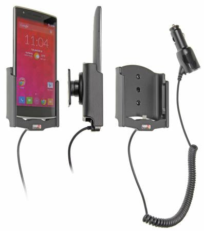 Brodit 512648 Kfz-Ladehalterung – Zigarettenanzünder – für OnePlus One – Schwarz