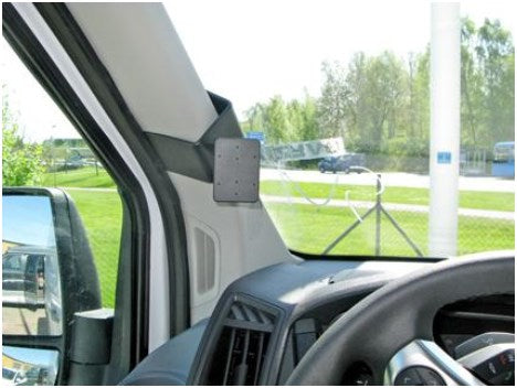 Brodit Auto-Halterung – für Ford Transit 14–15 und Transit Tourneo 14–15 – Schwarz
