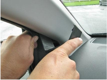 Brodit ProClip – Auto-Halterung – für Citroen C1 14–15, Peugeot 108 14–15, Toyota AYGO 14–15 – Schwarz