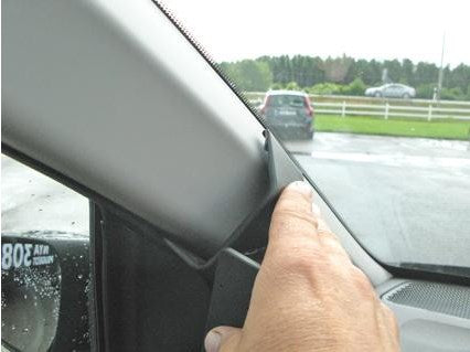 Brodit ProClip – Auto-Halterung – für Citroen C1 14–15, Peugeot 108 14–15, Toyota AYGO 14–15 – Schwarz
