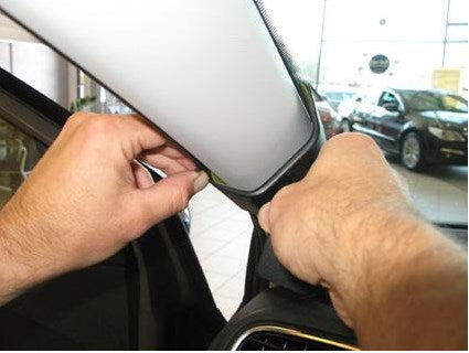 Brodit ProClip – Auto-Halterung – für Citroen C1 14–15, Peugeot 108 14–15, Toyota AYGO 14–15 – Schwarz