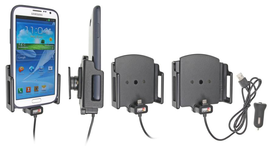 Brodit Active Holder Kfz-Ladehalterung – Auto, Zigarettenanzünder, für Smartphones – Schwarz