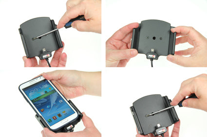 Brodit Auto-Ladegerät – Zigarettenanzünder, Micro-USB – Schwarz