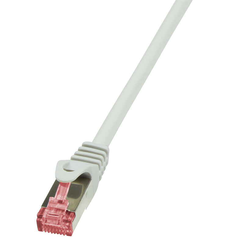 LogiLink Patchkabel – Cat6 S/FTP (S-STP), 30 m, Grau, LSZH, RJ-45