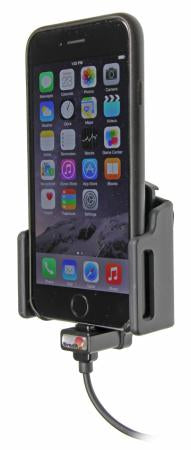 Brodit 527666 – Auto-Ladegerät – kabelgebunden, 12 V – für iPhone 6, 6S, 7 – Schwarz