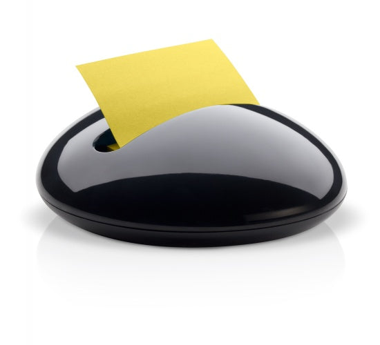 Post-It Stiftschlaufe – Kunststoff, Schwarz, 76 × 76 mm