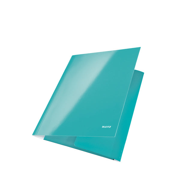 Leitz Sammelmappe für A4, Karton, Eisblau, mit Gummizug