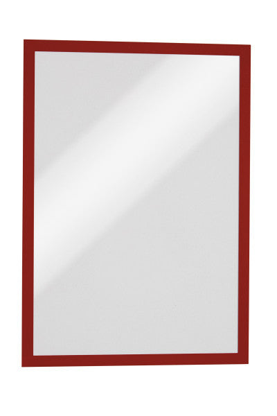 Durable DURAFRAME Magnetic Magnetrahmen – A3 – Rot – 5er-Pack
