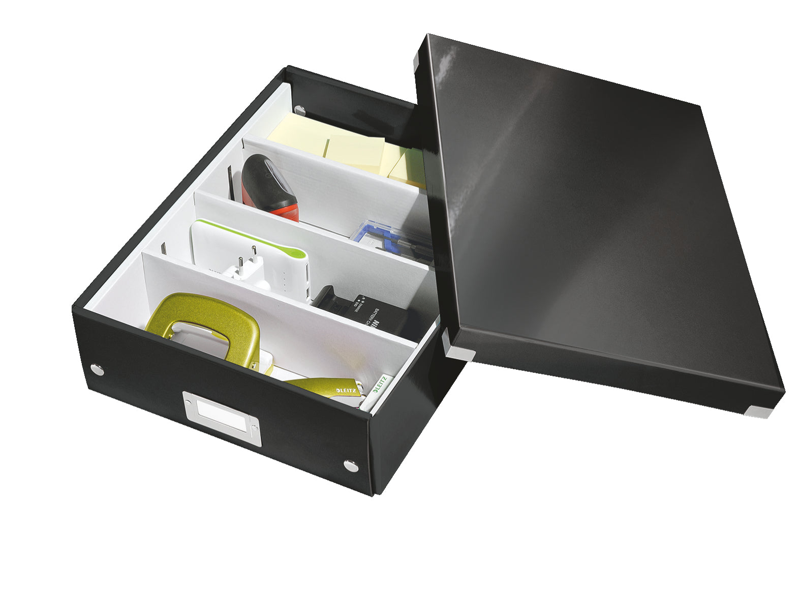 Leitz Aufbewahrungsbox – Kunststoff (PP), schwarz