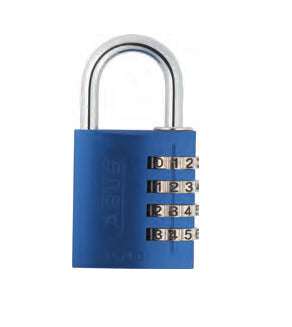 ABUS Zahlenschloss – 42 × 18 × 77 mm, Blau