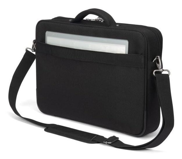 DICOTA Notebook-Tasche bis 16" – abschliessbar, Recyceltes Polyester – Schwarz