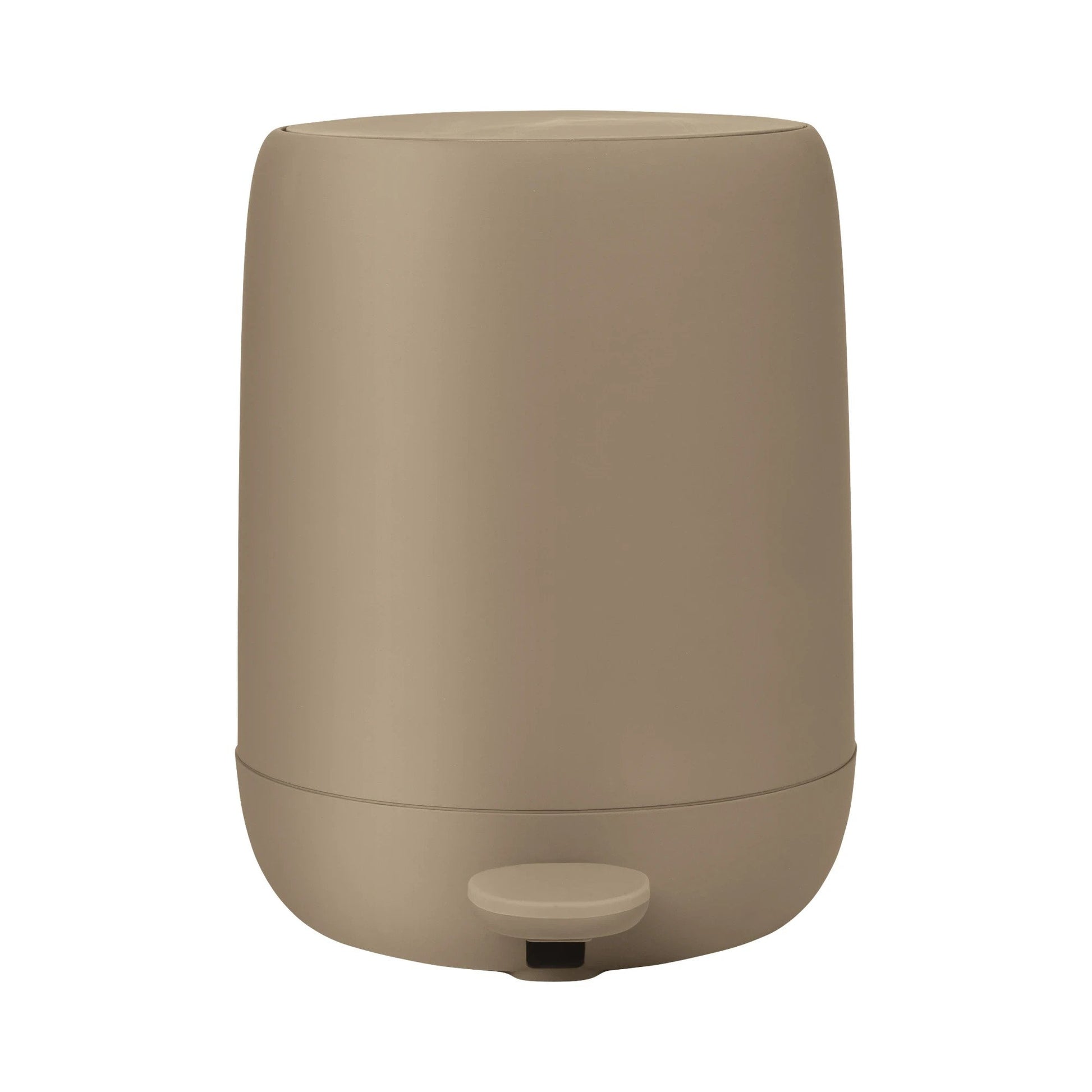 Blomus Papierkorb Sono – 5 l – Kunststoff, braun – B × H × T 258 × 305 × 231 mm