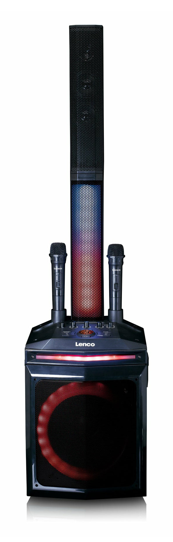 Lenco PA-220BK – Party-Lautsprecher – 120 W, LED