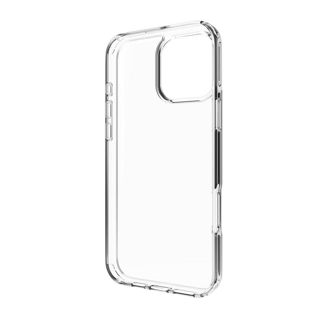 IFROGZ IF Defence Backcover – für Apple iPhone 16 Pro Max, Recycling-Kunststoff, transparent, staubresistent