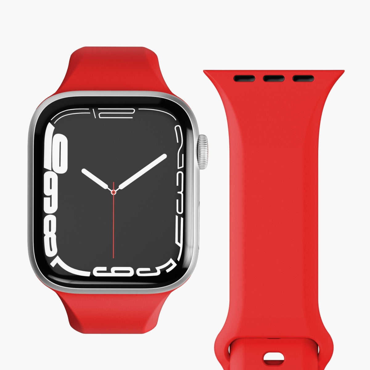 Vonmählen Classic Band 2 – Silikon, Firecracker, für Apple Watch 38/40/41 mm
