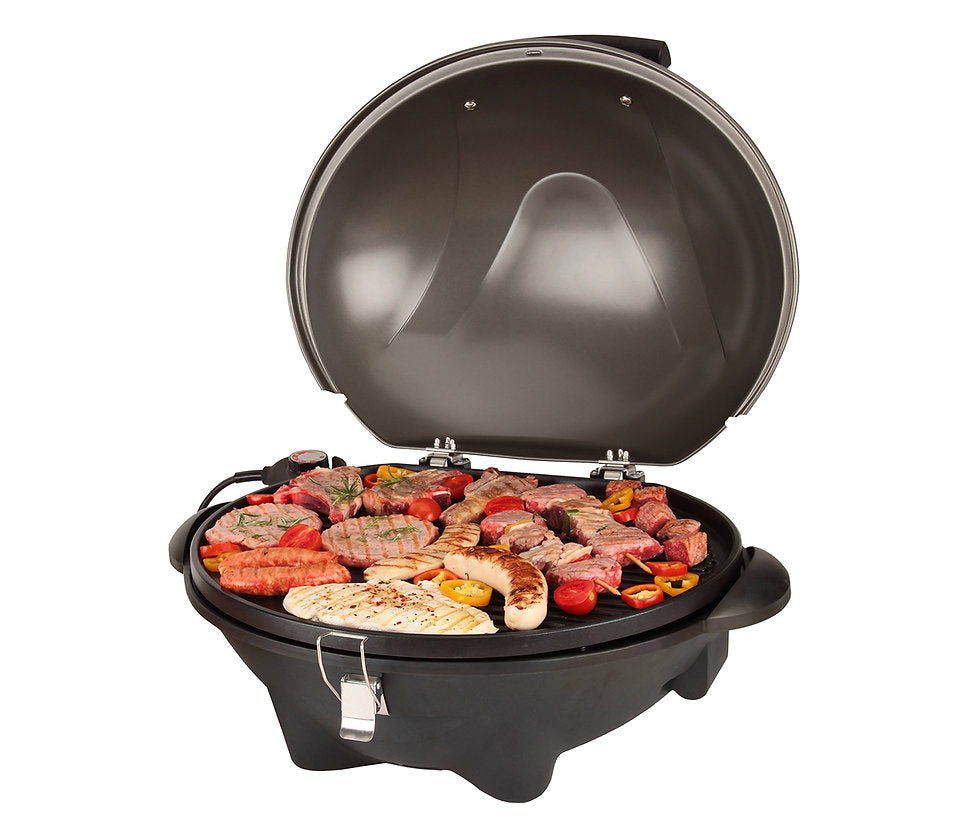 Ohmex Tischgrill OHM-GRIL-3660 – 1'156 cm², 2400 W, 220 °C – schwarz
