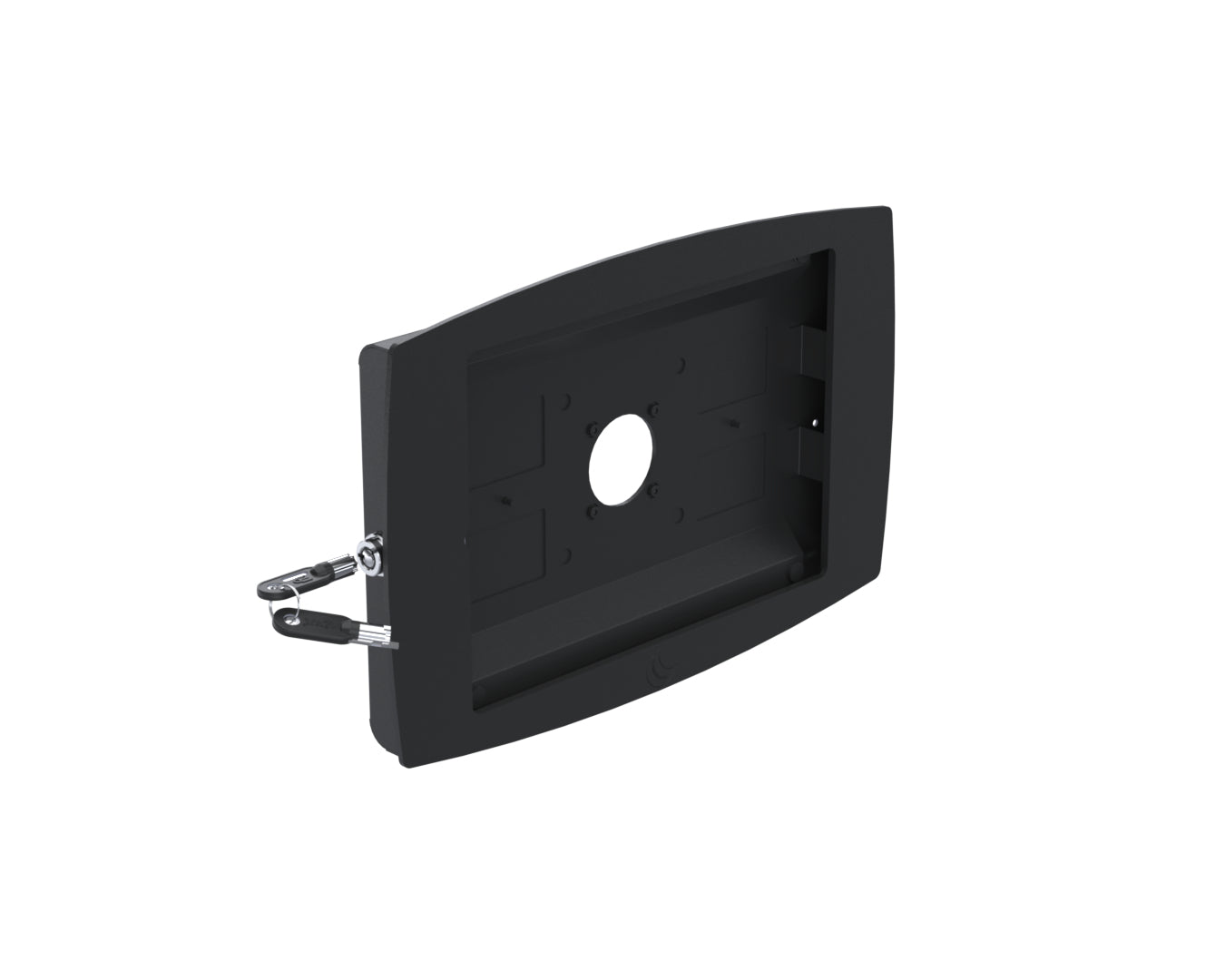 Ergonomic Solutions Tablet-Rahmen – für iPad Air 10,9" (4.–5. Gen.) – VESA 40×40, abschliessbar – Schwarz