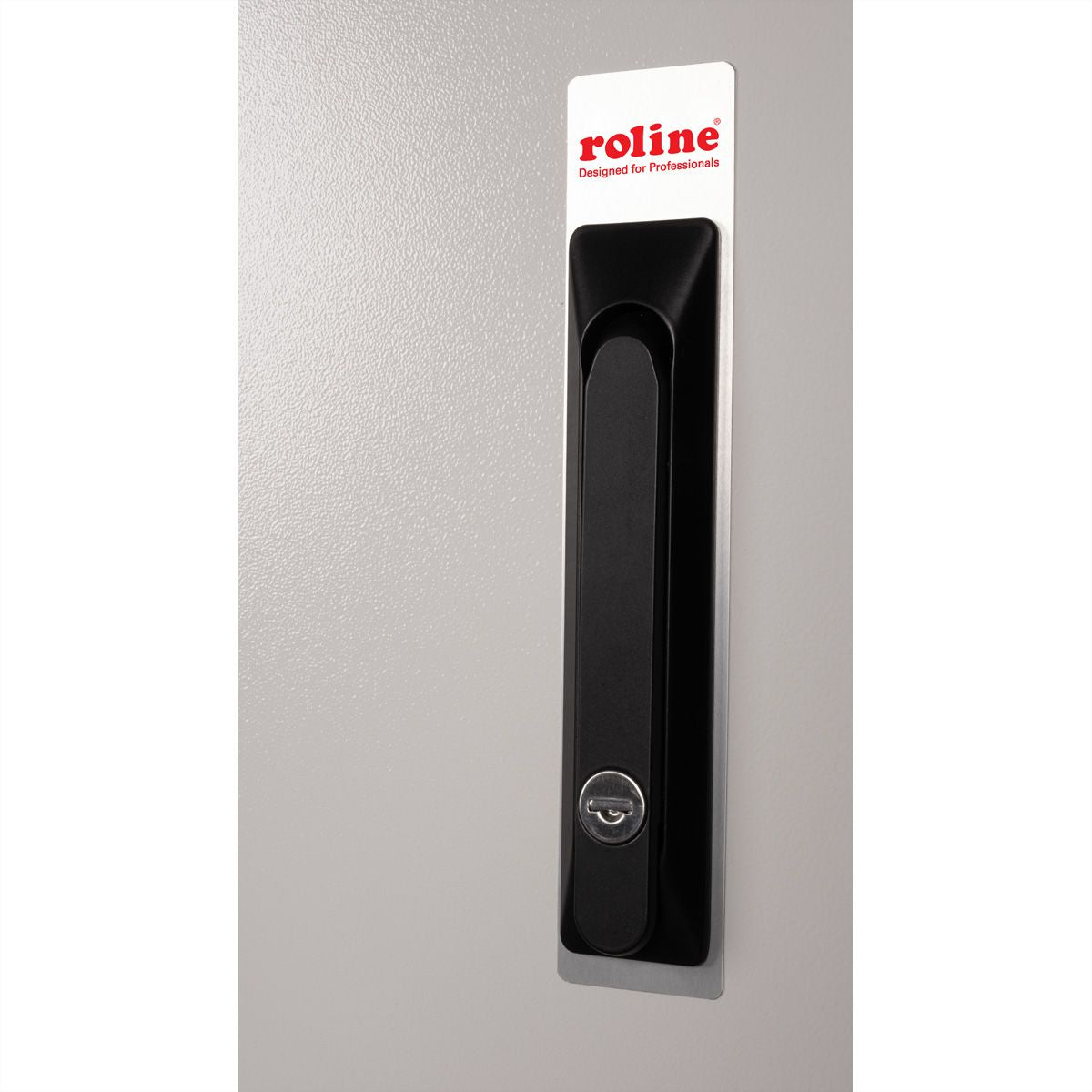 ROLINE Pro – 19" Wandverteiler 22U, IP55, abschliessbar, 600 × 600 × 1157 mm, lichtgrau, Stahl