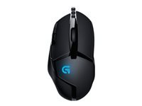 Logitech G G402 Hyperion Fury – Gaming-Maus – Kabelgebunden (USB‑A), 4000 DPI, Schwarz