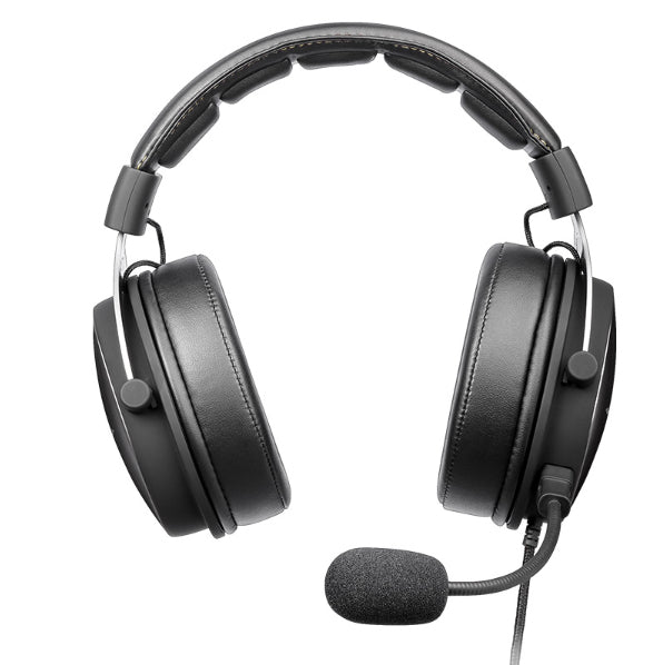 CHERRY XTRFY XG-H1 Gaming-Headset – Over-Ear, Stereo, Kabelgebunden, 3,5 mm Klinke, Schwarz/Silber