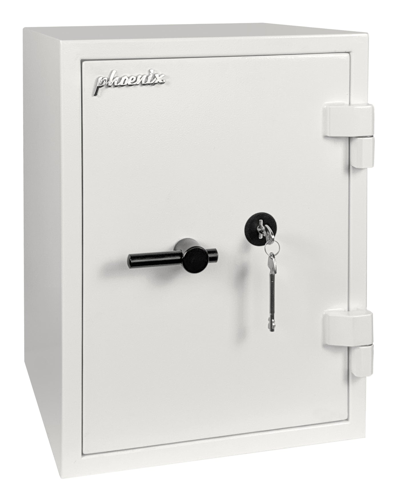 Phoenix Safe Co. Phoenix Tresor Fortress SS1453K – Schlüsselschloss – 46 l – Bodenmontage – Weiss