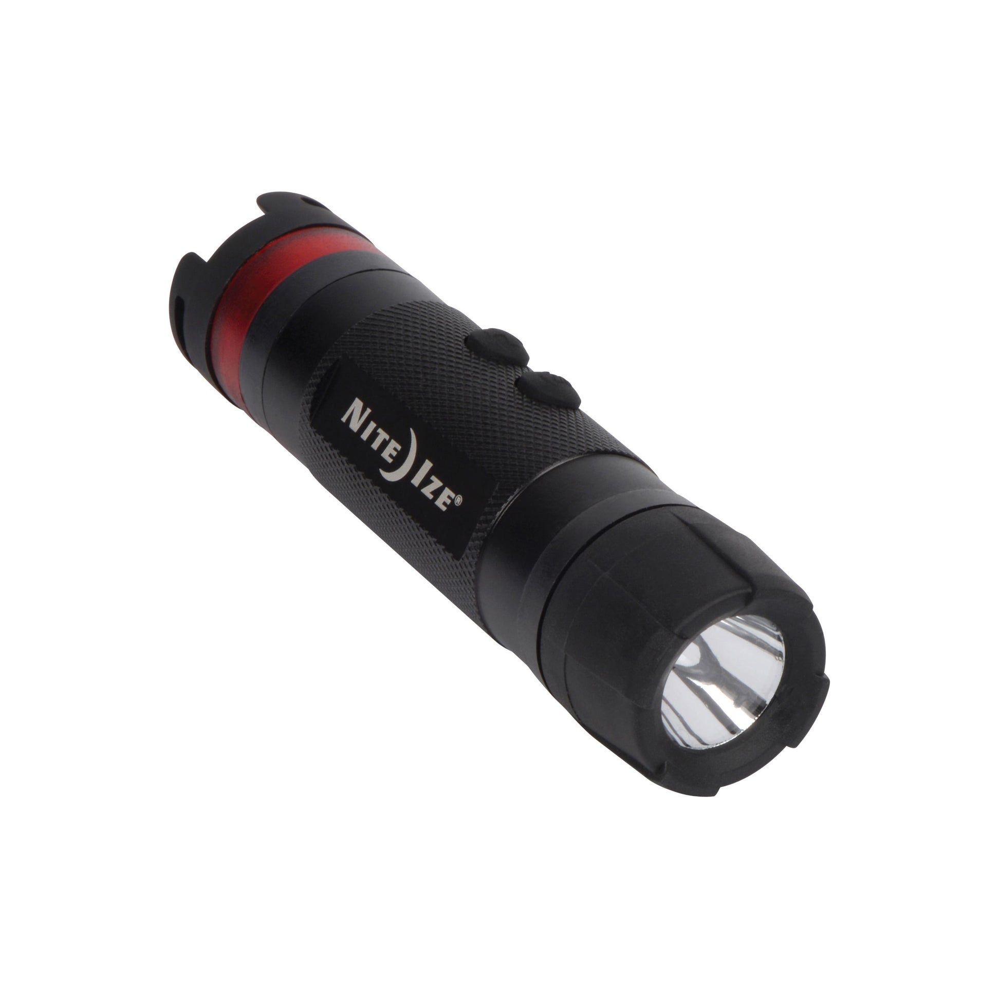 Nite Ize Taschenlampe Radiant 3-in-1 – 80 lm, 50 m, IPX4, AA-Batterie, Glüh-/Blink-/SOS-Modi – Schwarz