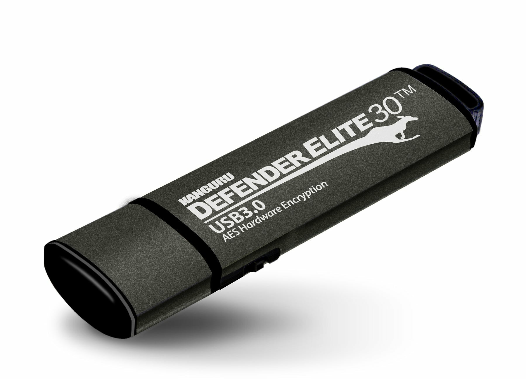 iStorage Kanguru Defender Elite30 256 GB – USB 3,2 Gen 1, 300/200 MB/s, FIPS 140-2 L3, Schreibschutz