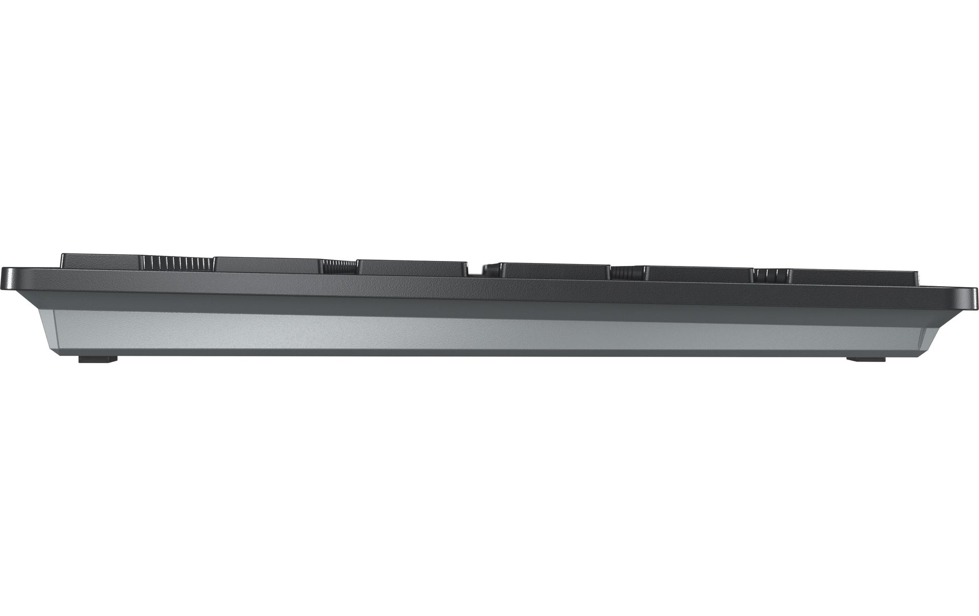 CHERRY KW 9100 SLIM – Tastatur, kabellos (Bluetooth/2,4 GHz), CH-Layout (DE-CH), Fullsize (mit Ziffernblock)