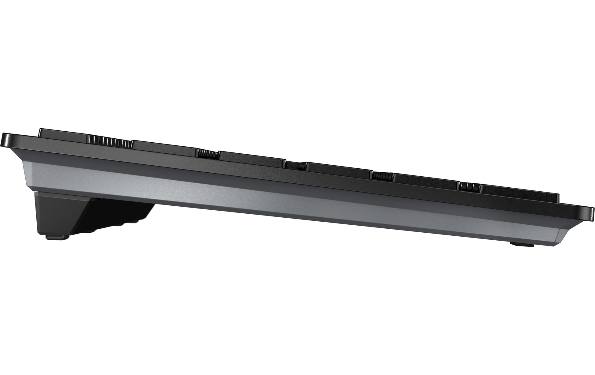 CHERRY KW 9100 SLIM – Tastatur, kabellos (Bluetooth/2,4 GHz), CH-Layout (DE-CH), Fullsize (mit Ziffernblock)