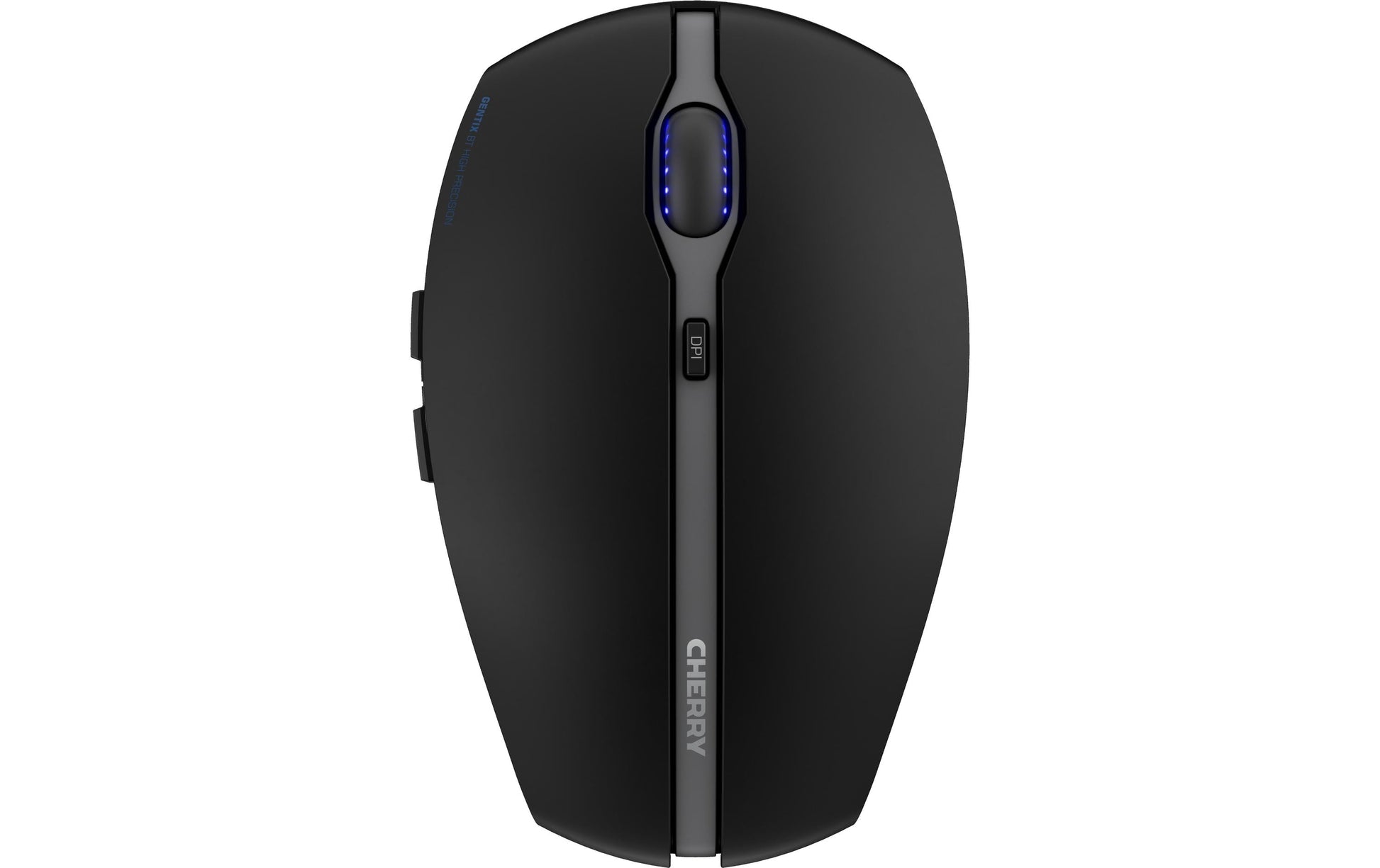 CHERRY Gentix BT Gaming-Maus – kabellos, Bluetooth, 2'000 dpi, 7 Tasten, beidhändig, schwarz