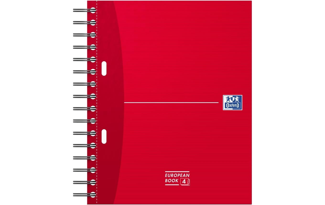 Elba Oxford – Collegeblock Essentials, 100 Blatt, 2-fach gelocht, perforiert, 90 g/m² – sortiert, für SCRIBZEE-App