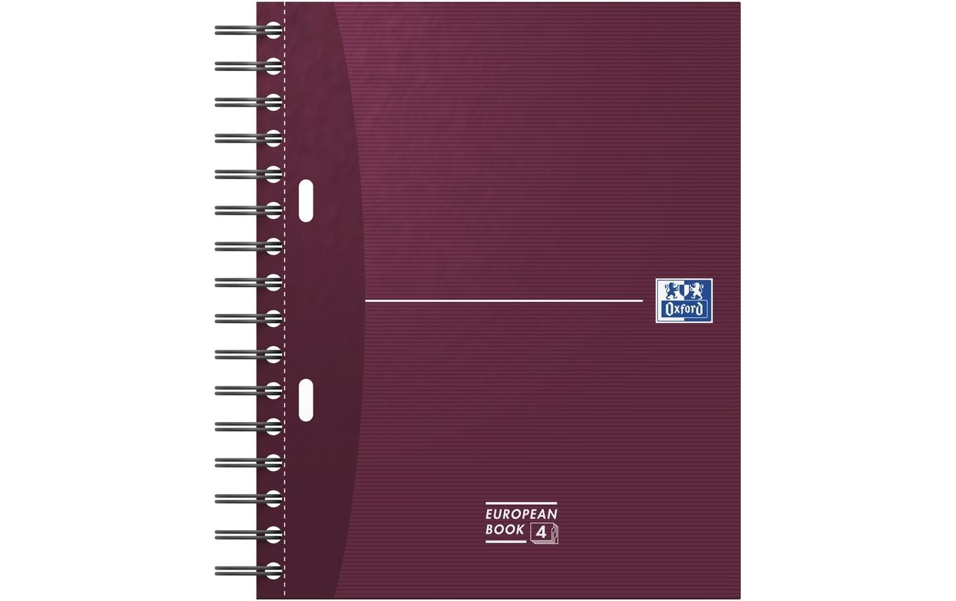 Elba Oxford – Collegeblock Essentials, 100 Blatt, 2-fach gelocht, perforiert, 90 g/m² – sortiert, für SCRIBZEE-App