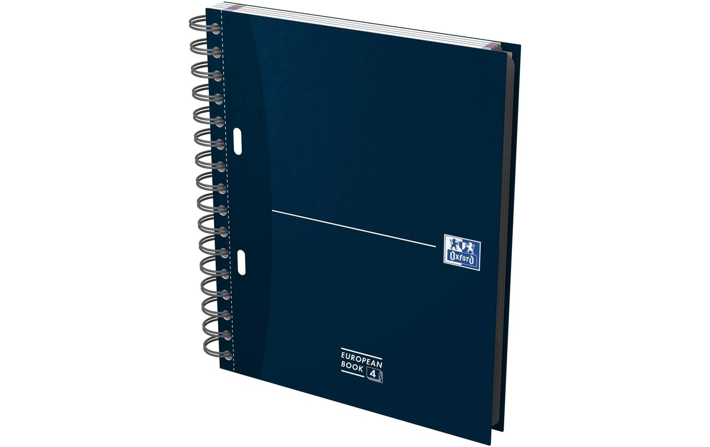 Elba Oxford – Collegeblock Essentials, 100 Blatt, 2-fach gelocht, perforiert, 90 g/m² – sortiert, für SCRIBZEE-App
