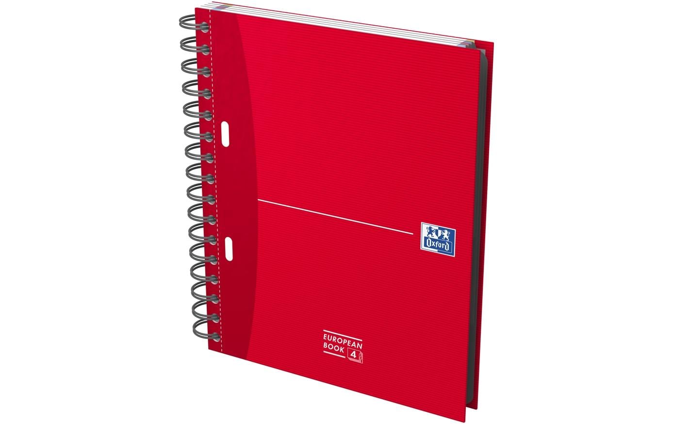 Elba Oxford – Collegeblock Essentials, 100 Blatt, 2-fach gelocht, perforiert, 90 g/m² – sortiert, für SCRIBZEE-App