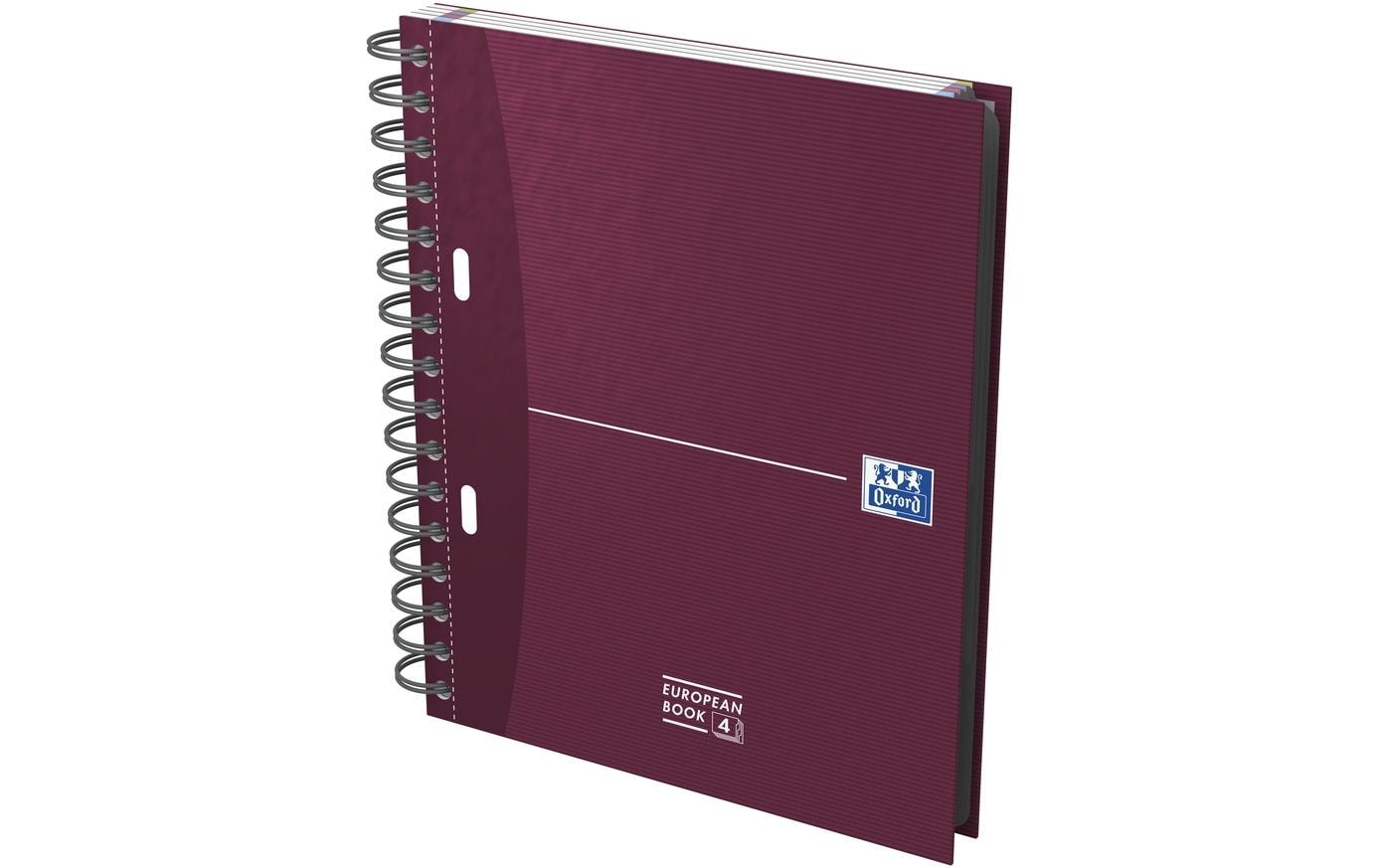 Elba Oxford – Collegeblock Essentials, 100 Blatt, 2-fach gelocht, perforiert, 90 g/m² – sortiert, für SCRIBZEE-App